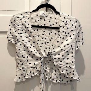 Princess Polly polka dot women’s top